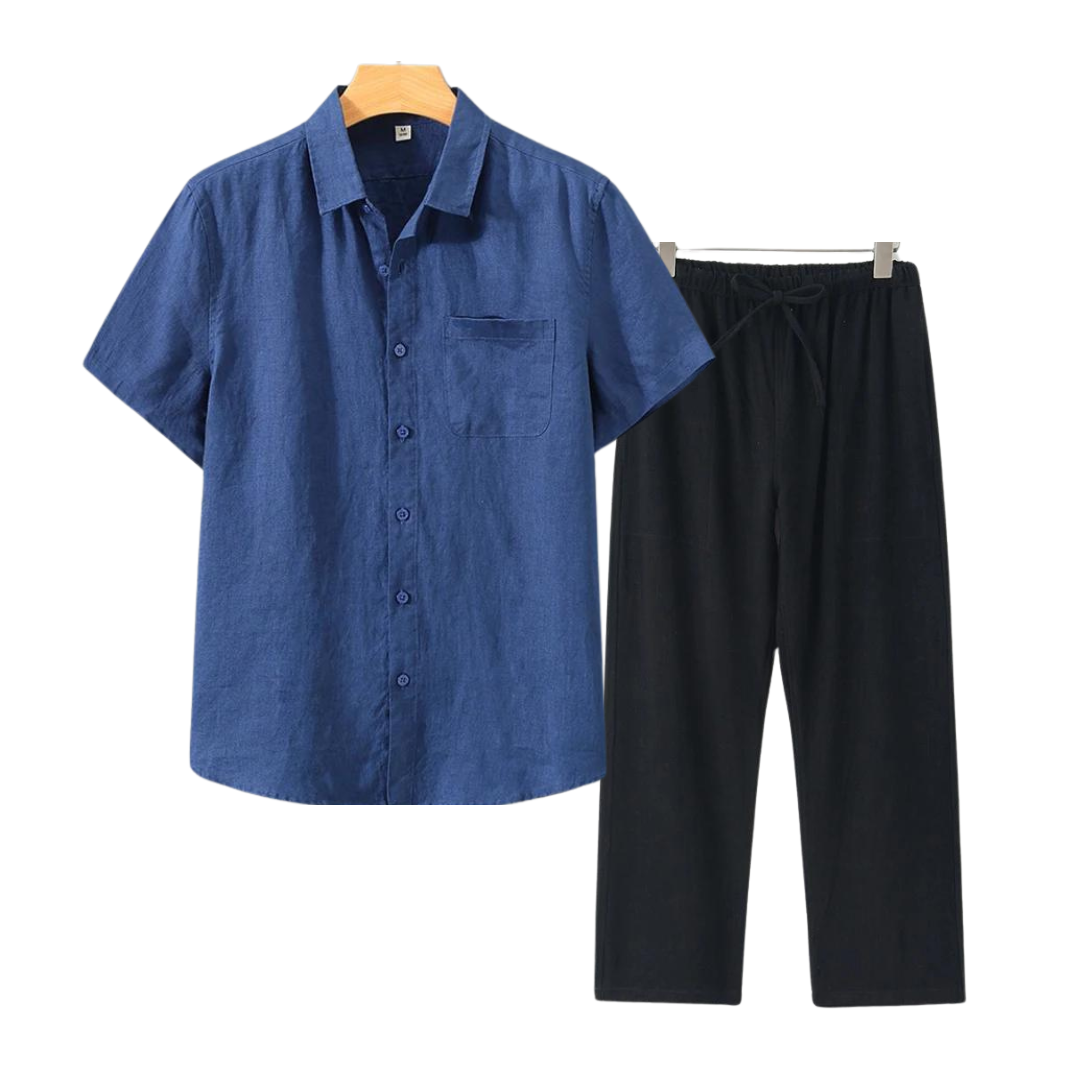 VORO Linen Set (Short)