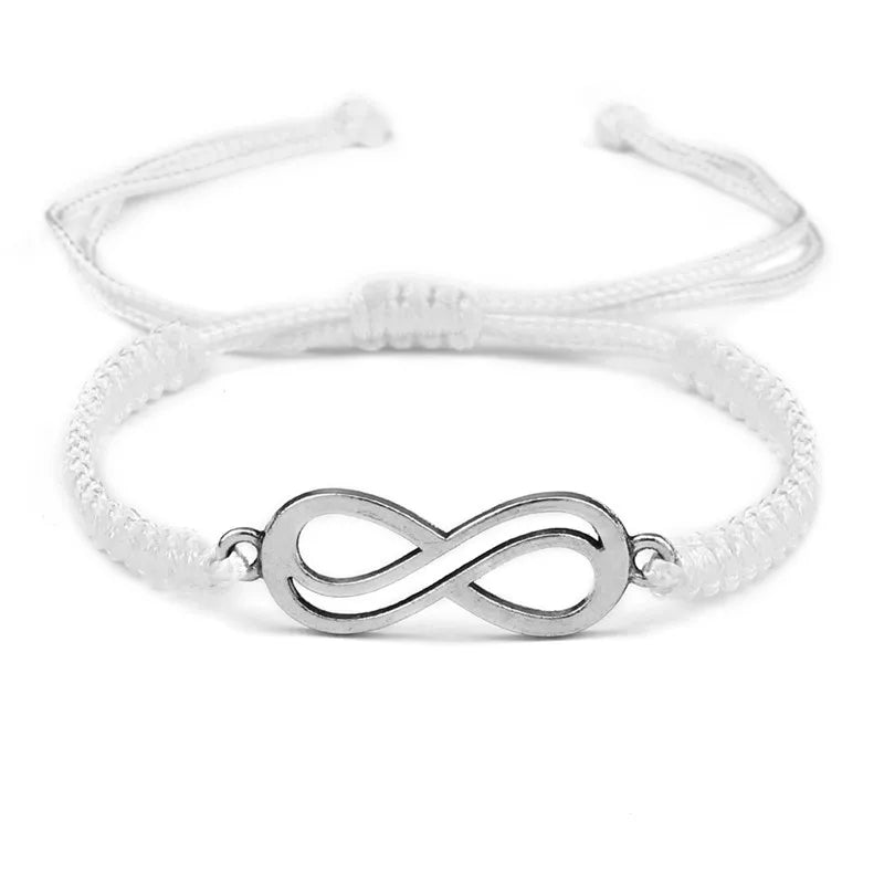 Classic Infinity Bracelet Friendship Braided Adjustable For Couples Men Women Handmade String Charms Bracelets&Bangles Jewelry