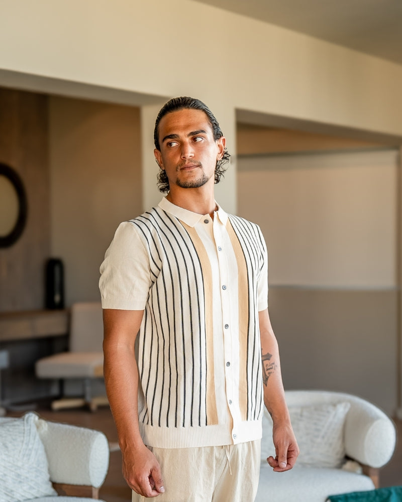 Le polo à tricot Monte Carlo