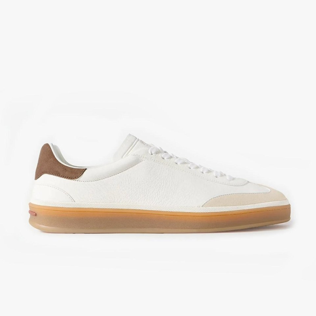 Sneaker en cuir décontracté