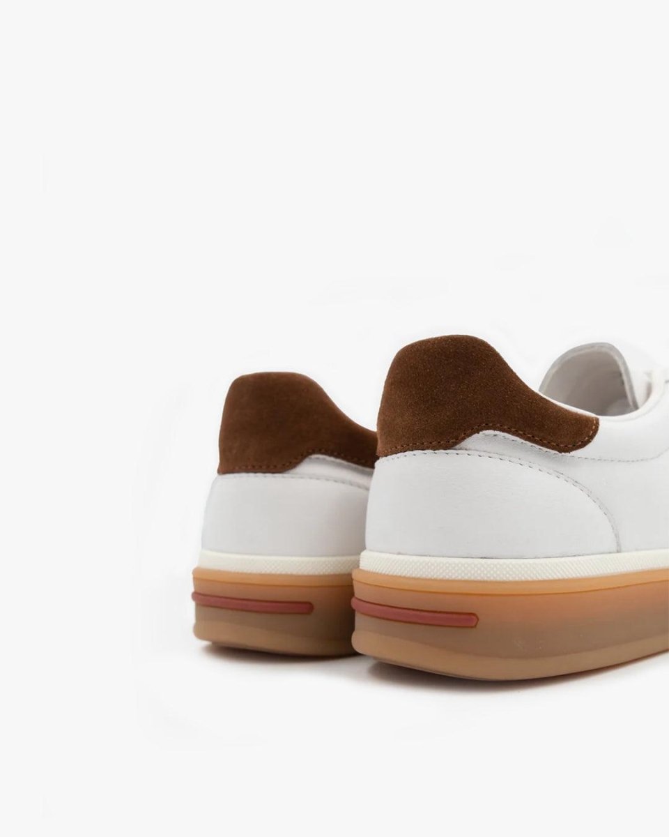 Sneaker en cuir décontracté