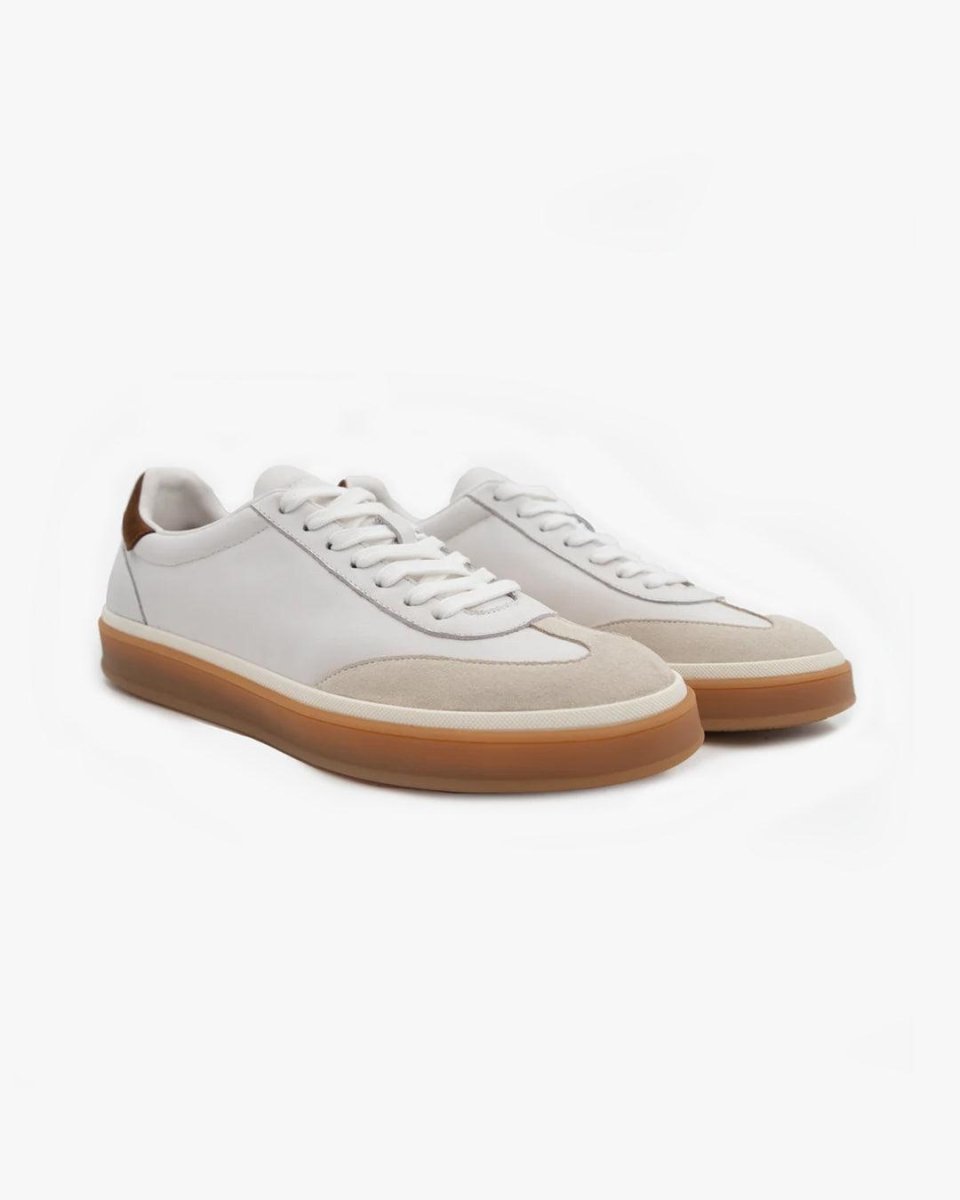 Sneaker en cuir décontracté