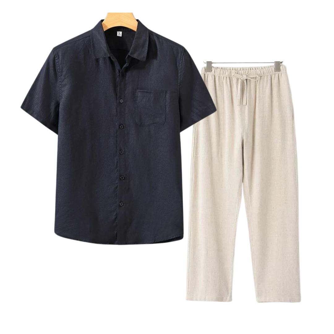 VORO Linen Set (Short)