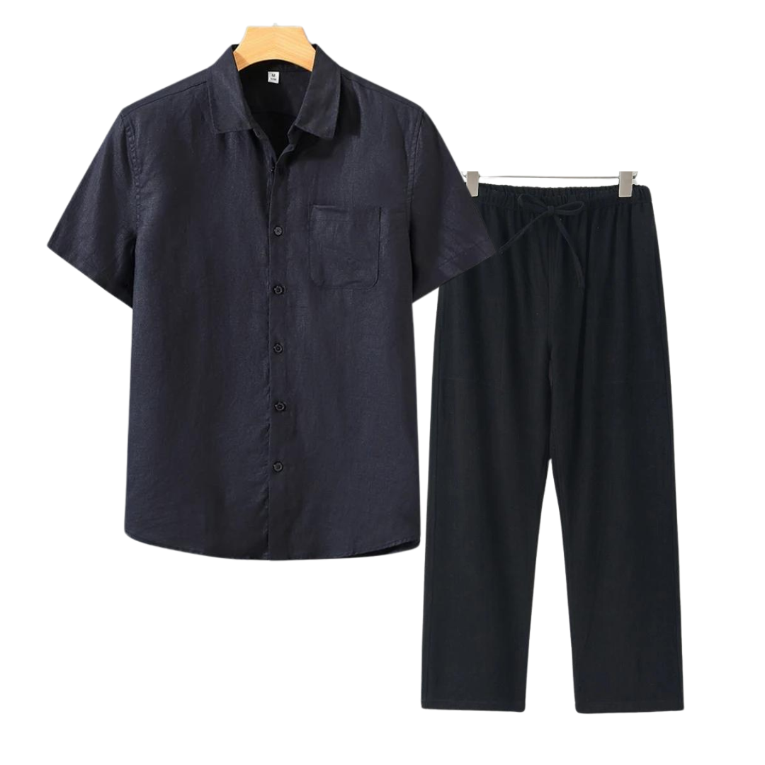 VORO Linen Set (Short)