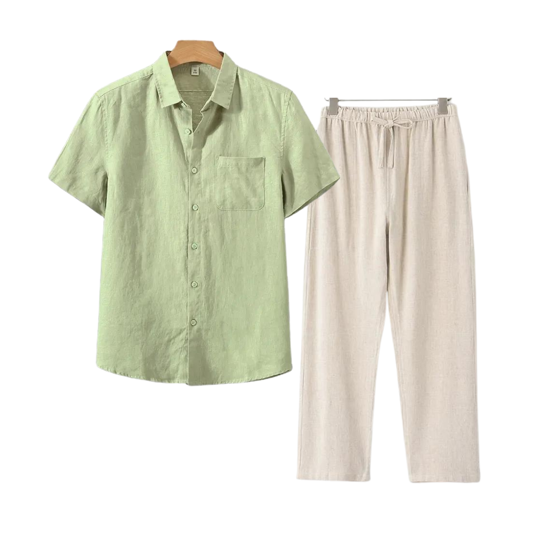 VORO Linen Set (Short)