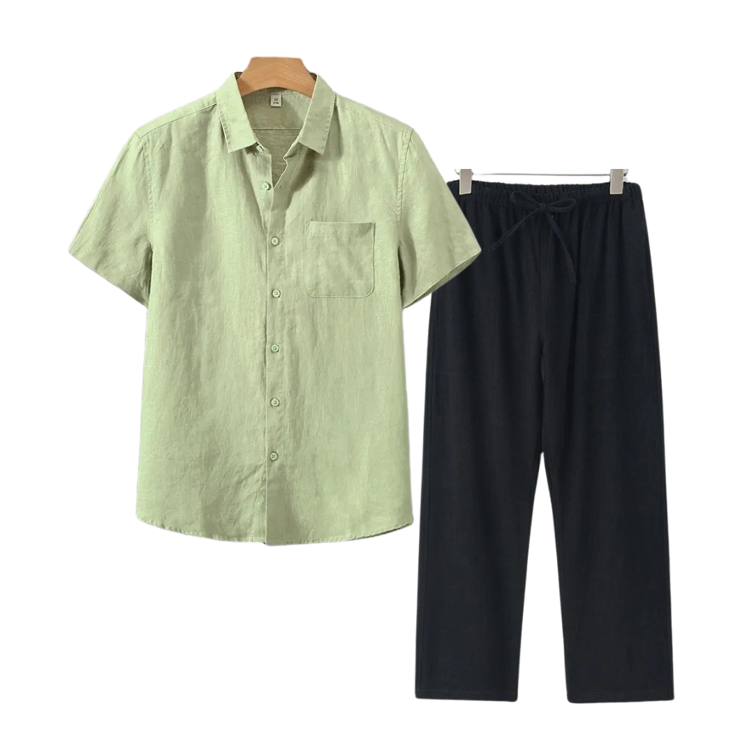 VORO Linen Set (Short)