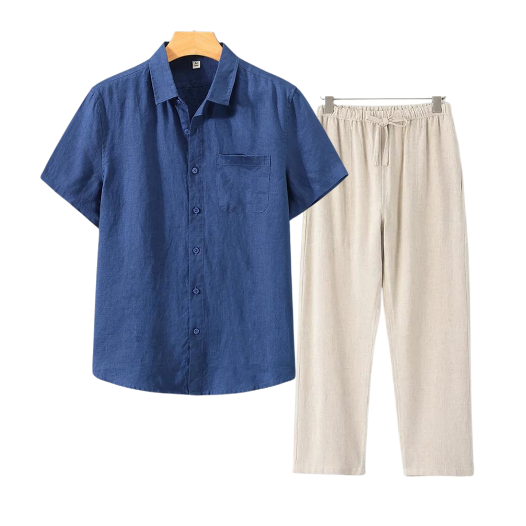 VORO Linen Set (Short)