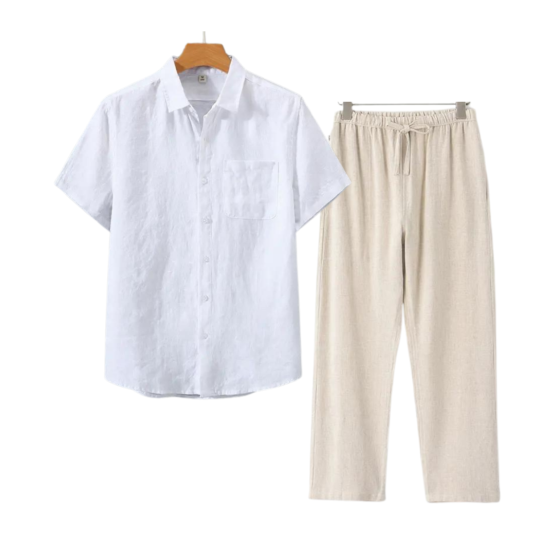 VORO Linen Set (Short)