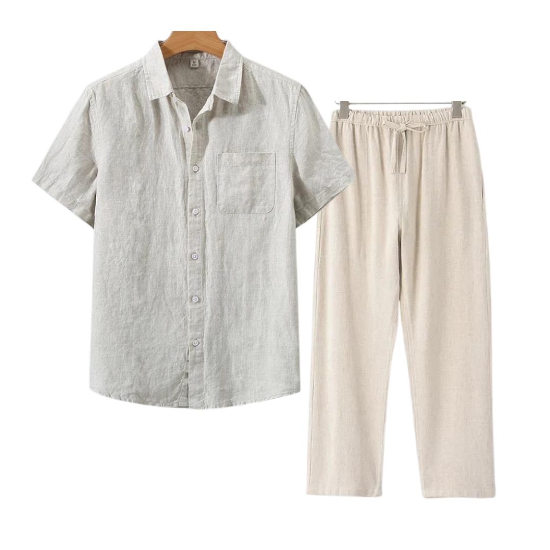 VORO Linen Set (Short)
