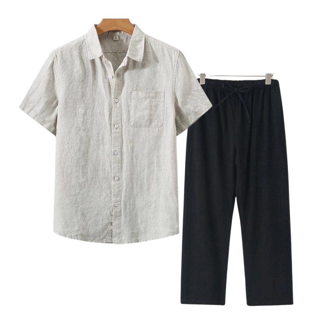 VORO Linen Set (Short)