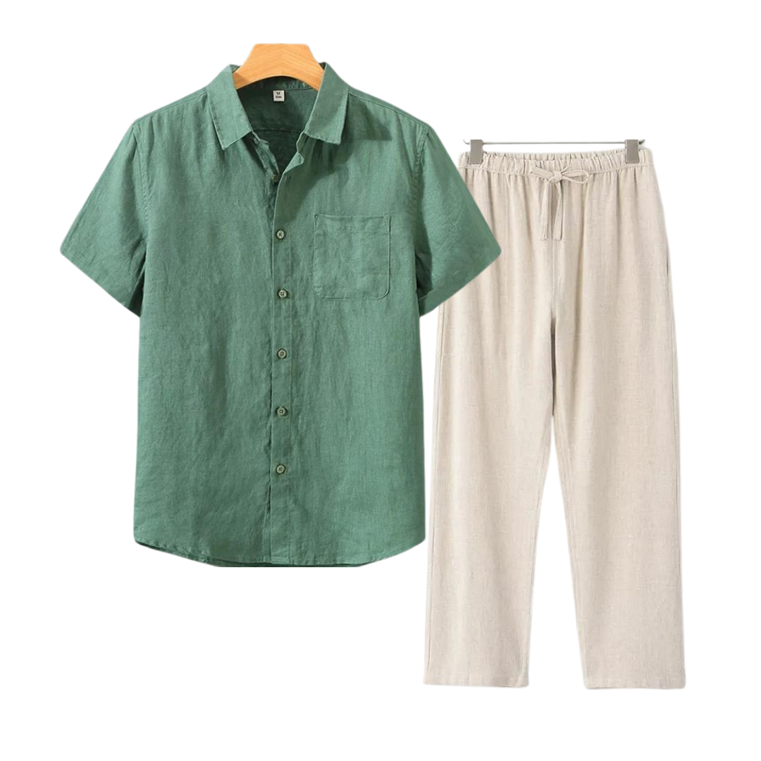 VORO Linen Set (Short)