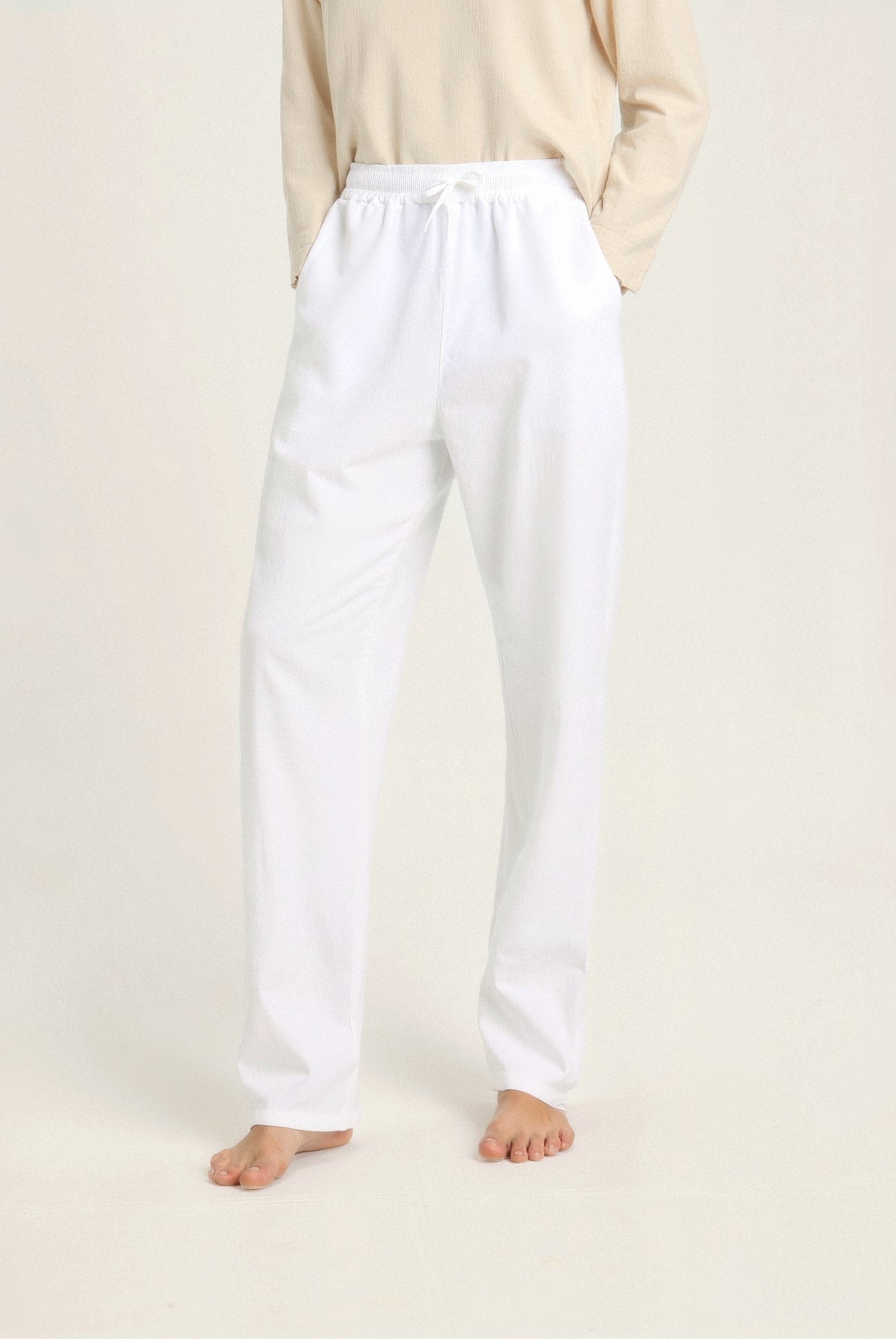 VORO Lightweight Beach Cotton Linen Pants