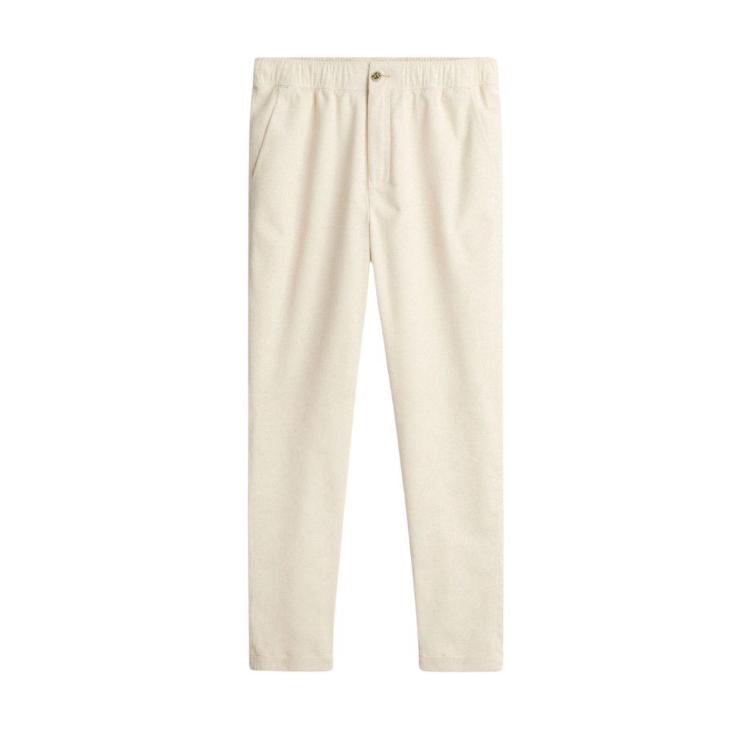 VORO Regular Fit Linen Loose Pants