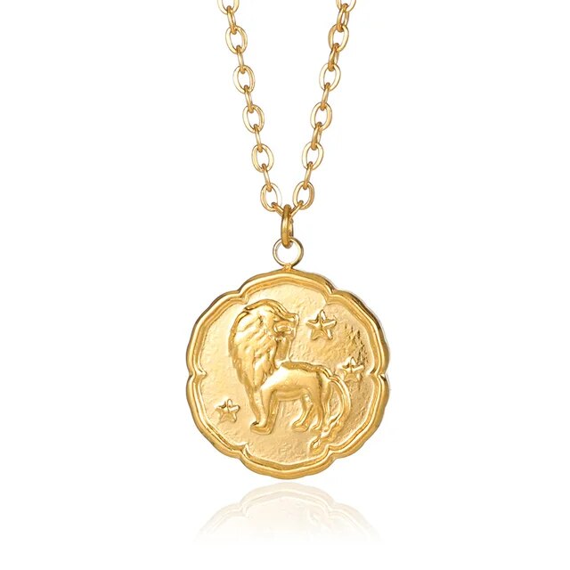 VORO - Zodiac Sign Necklace - Gold