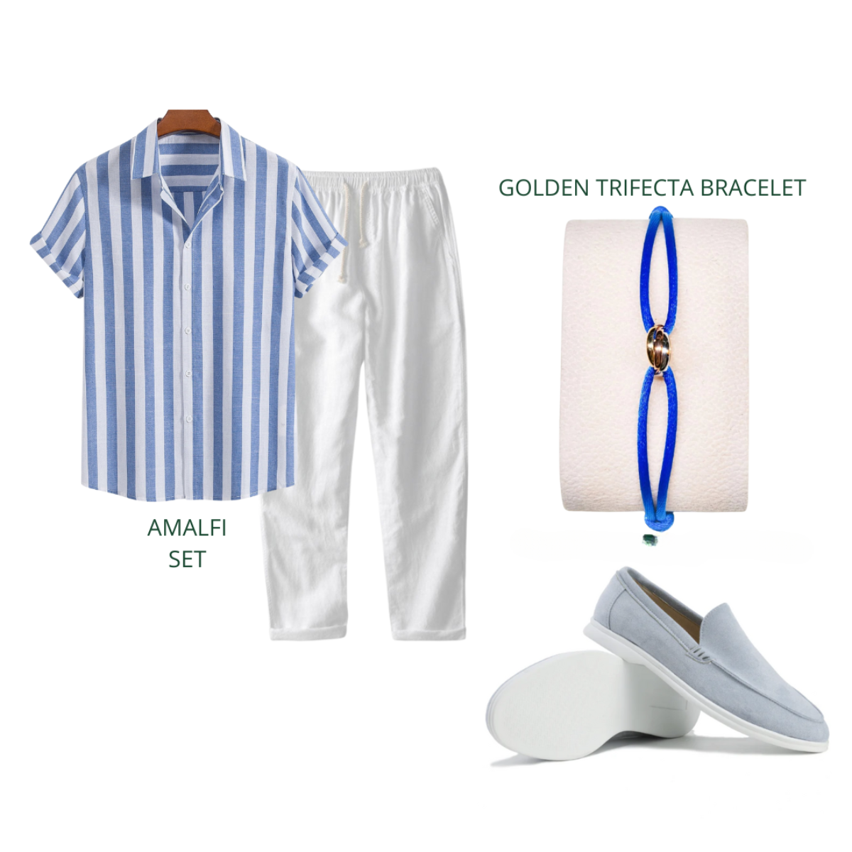 VORO 4 piece set- Blue